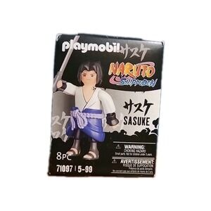 Playmobil‎ Naruto: Sasuke Figure Set Anime Action Figure Collectible 71097